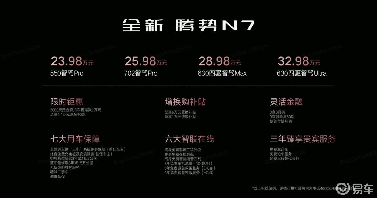 起售价下调超6万元 阉割严重的新腾势N7诚意仍值得肯定？